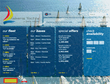 Tablet Screenshot of kekeris-yachts.com